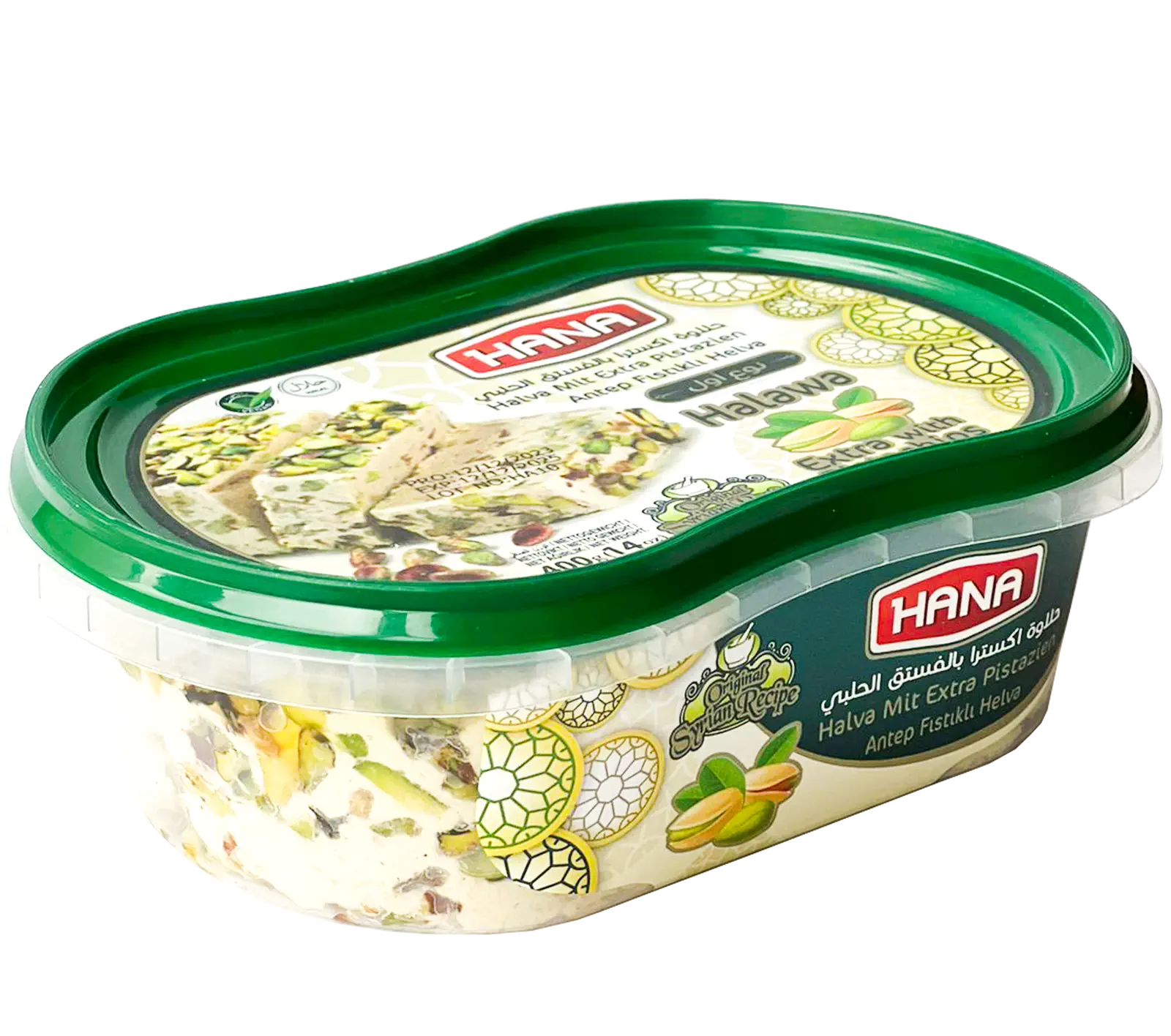 Hana Gold, Halwa me copëza fësteku, 400 g